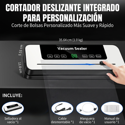 Vacuum Sealer SealBox® Pro con Cuchilla Integrada