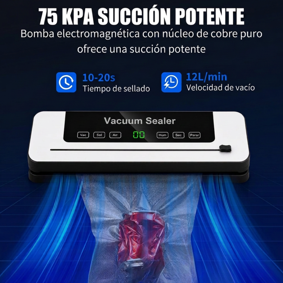 Vacuum Sealer SealBox® Pro con Cuchilla Integrada